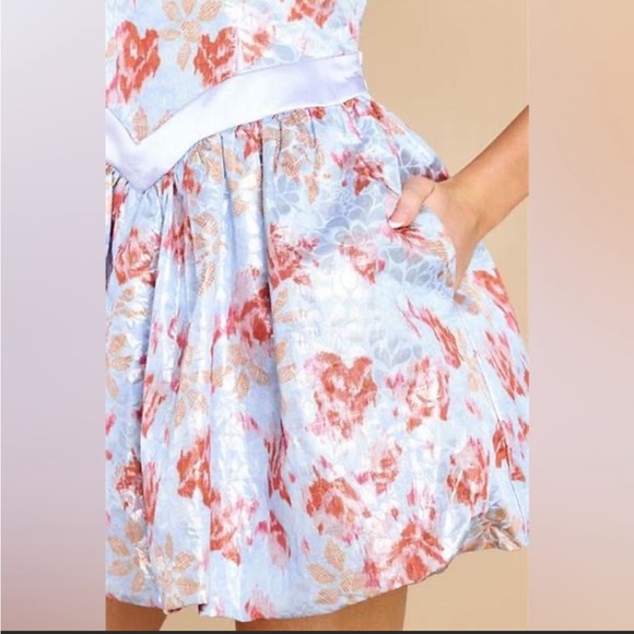 🔥🔥NWT Floral  LoveShackFancy OLA DRESS
MORNING CAPPUCCINO
Size: 12 - Picture 10 of 13